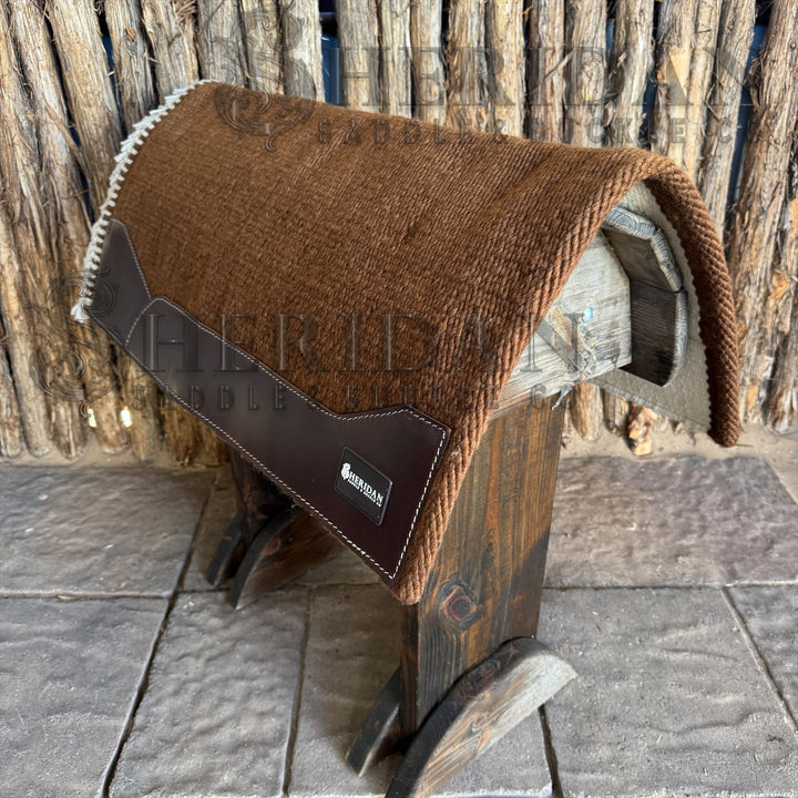 Chestnut Brown Sheridan Soft Wool Blanket