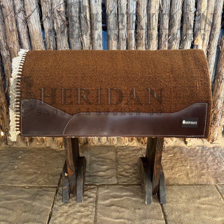 Chestnut Brown Sheridan Soft Wool Blanket