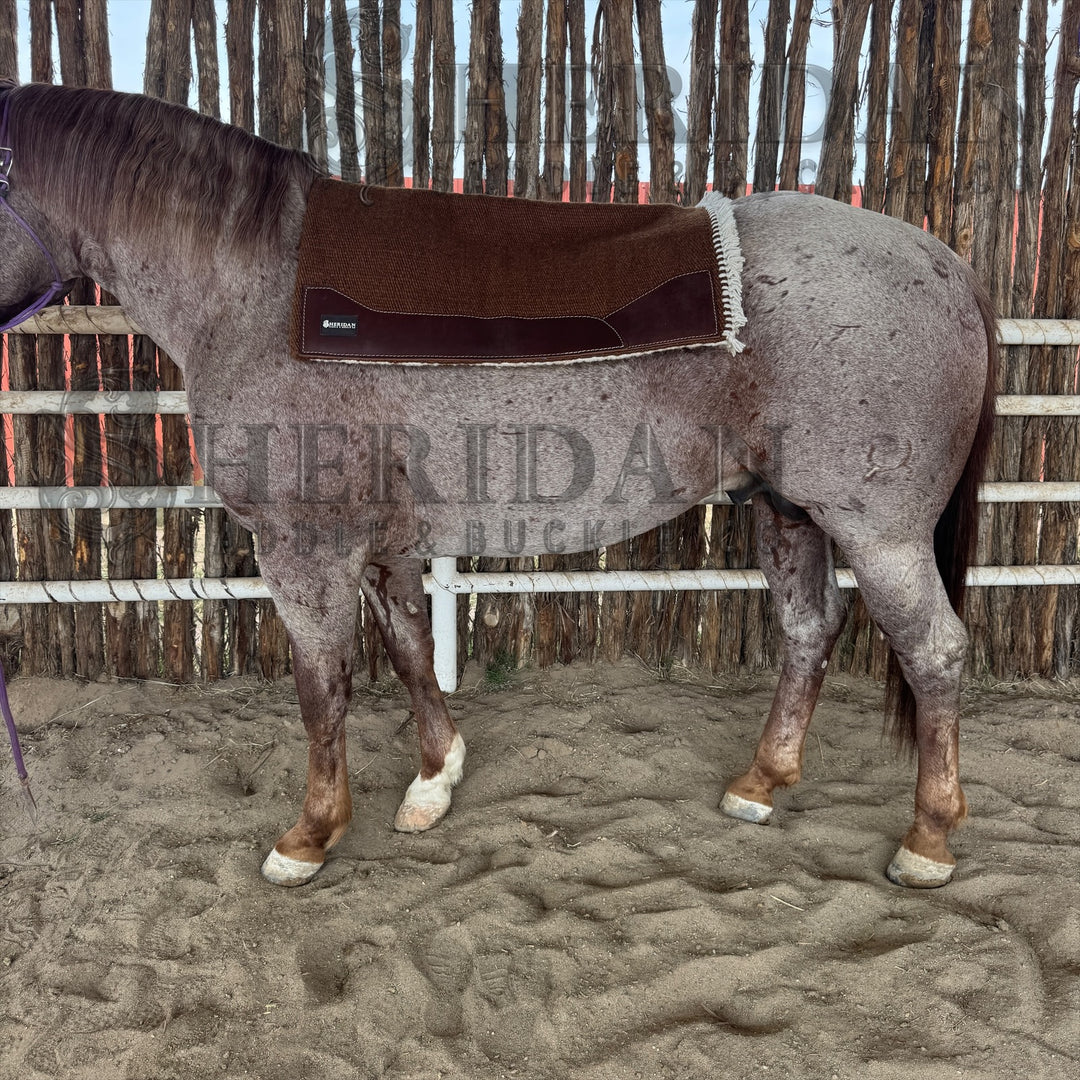 Chestnut Brown Sheridan Soft Wool Blanket