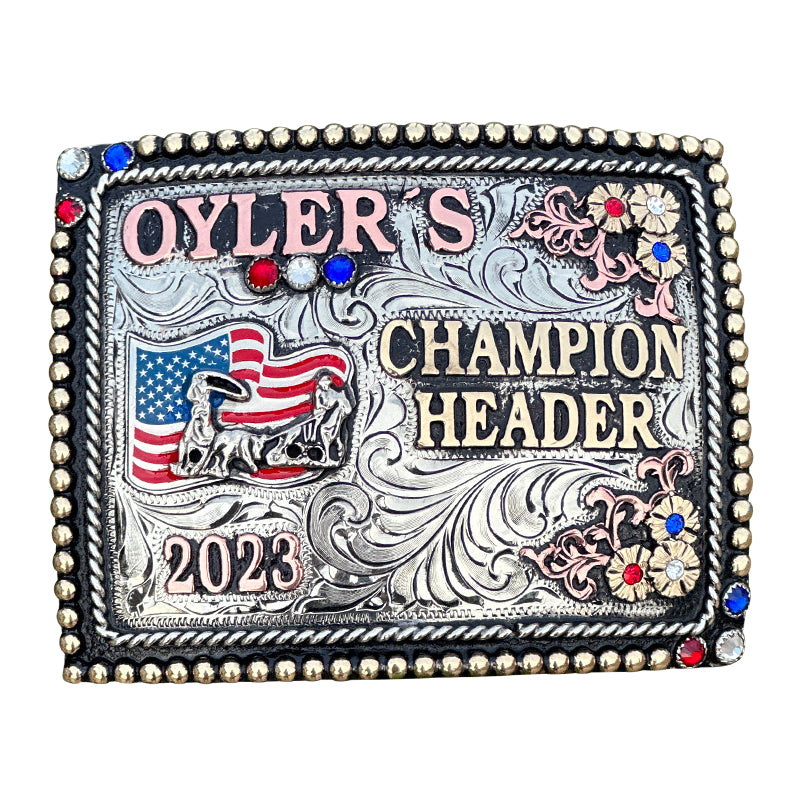 Eden-Custom-Trophy-Buckle-American-flag