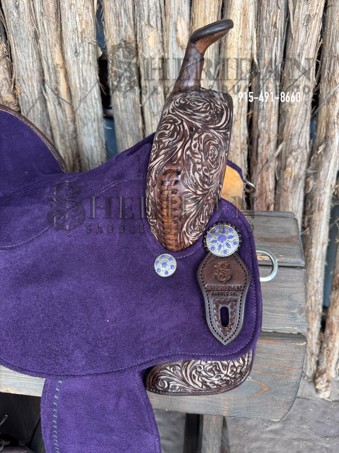 $1,225 - 14.5" Sheridan AirLite Barrel Racing Saddle 20lbs