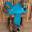 Load image into Gallery viewer, $1,225 - 15" Sheridan Barrel Racing Saddle 20lbs