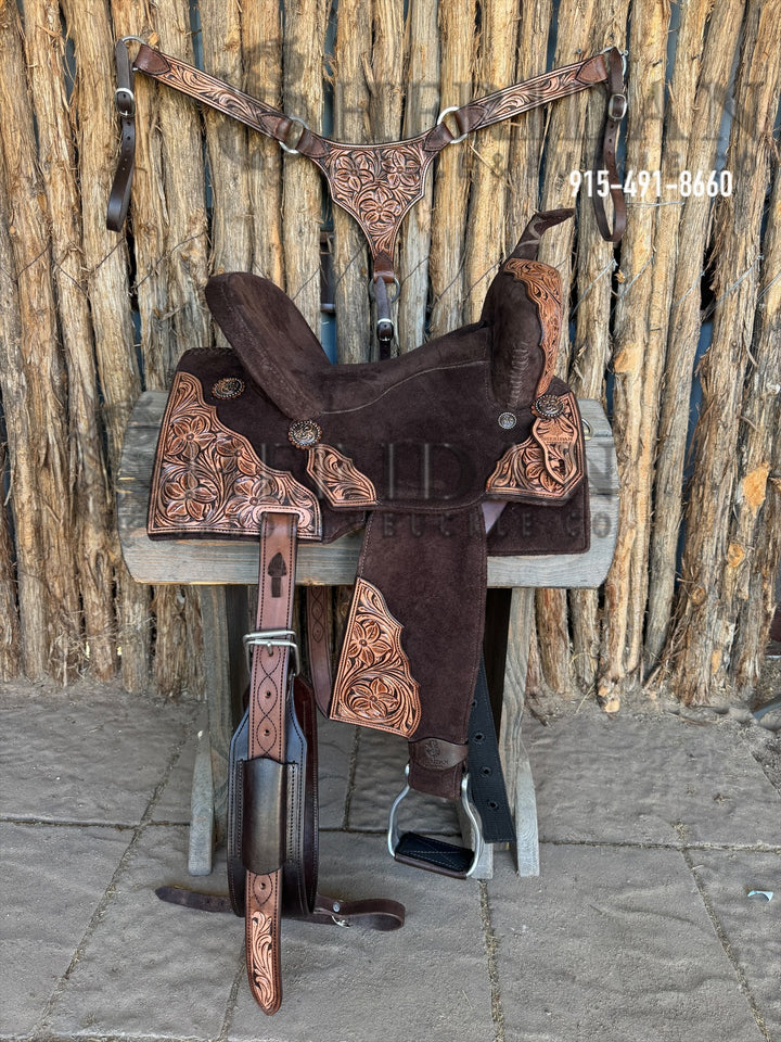 Sheridan AirLite Barrel Racing Saddle