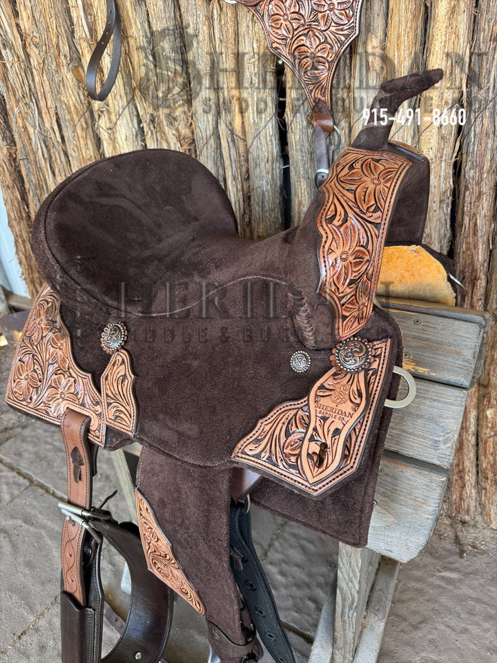 Sheridan AirLite Barrel Racing Saddle