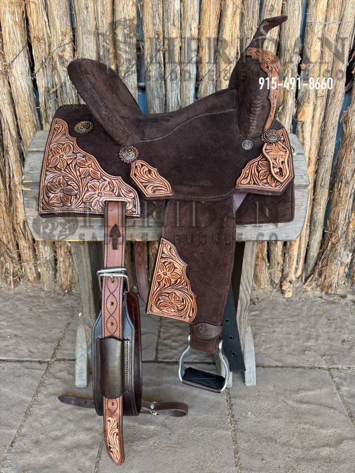 Sheridan AirLite Barrel Racing Saddle