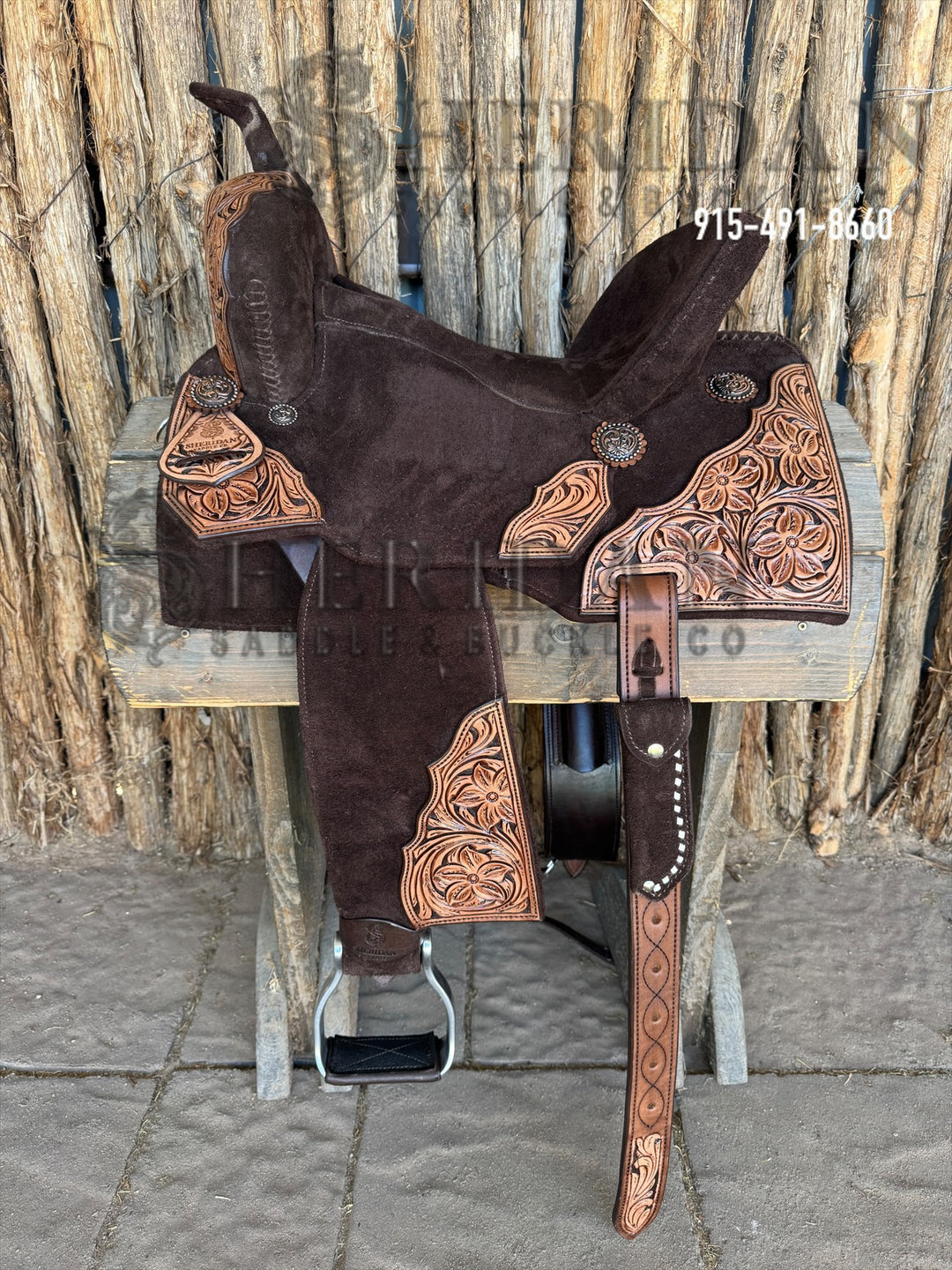 Sheridan AirLite Barrel Racing Saddle