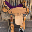 Load image into Gallery viewer, $940- 16” Sheridan Barrel Racing Saddle
