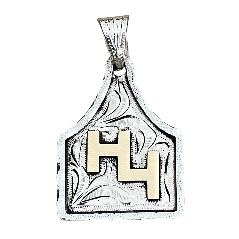 Cowtag Necklace Pendant