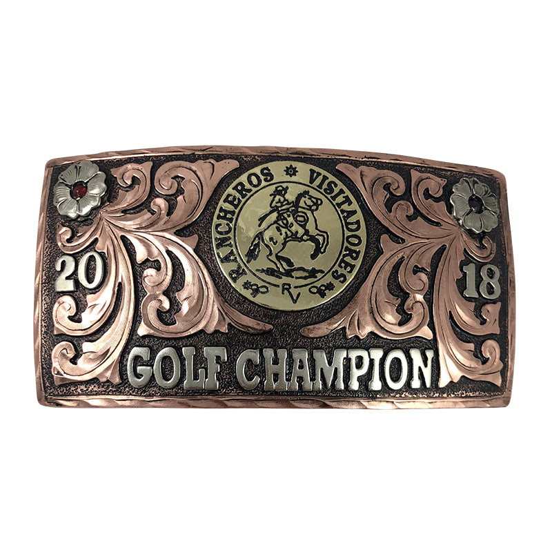 Golf Box Style Sports Buckle