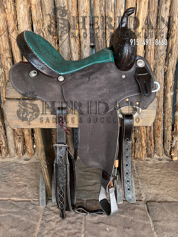 Sheridan Barrel Racing Saddle Chocolate