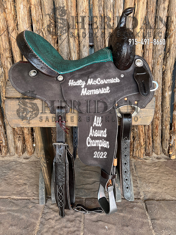 Sheridan Barrel Racing Saddle Chocolate