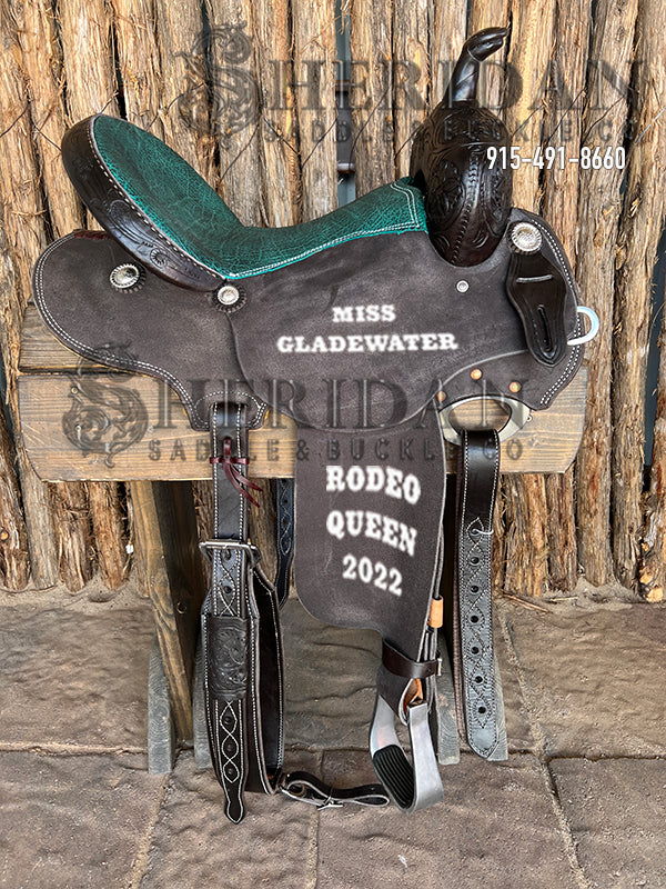 Sheridan Barrel Racing Saddle Chocolate