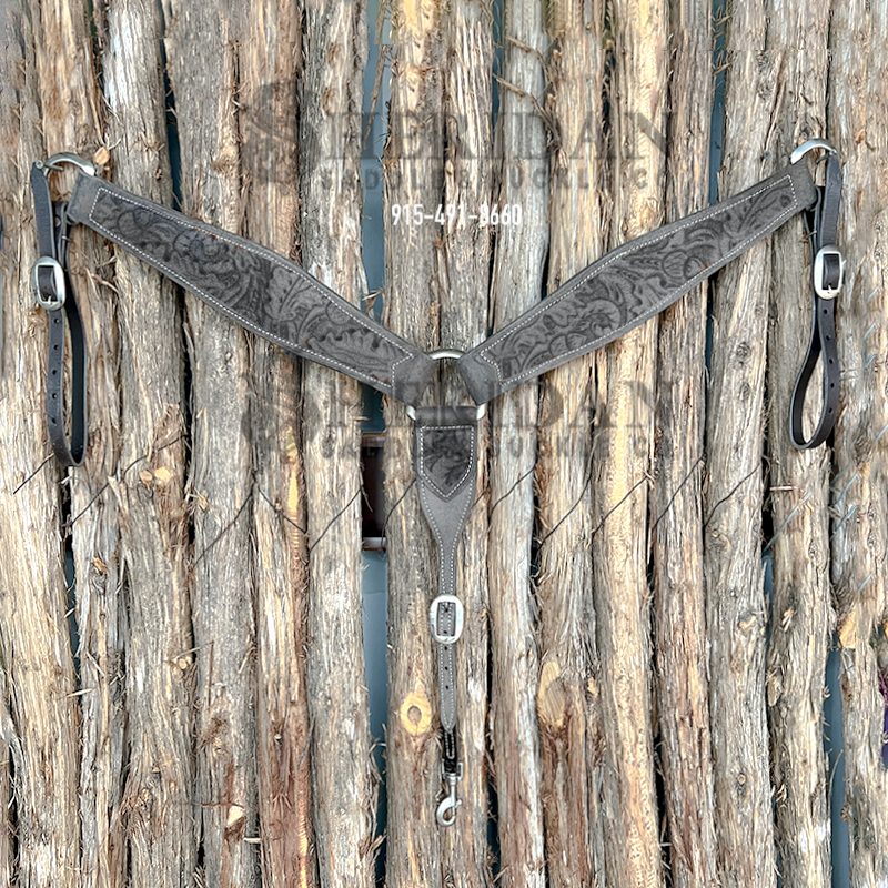 Heavy Duty 3-Piece Breast Collar - Acorn