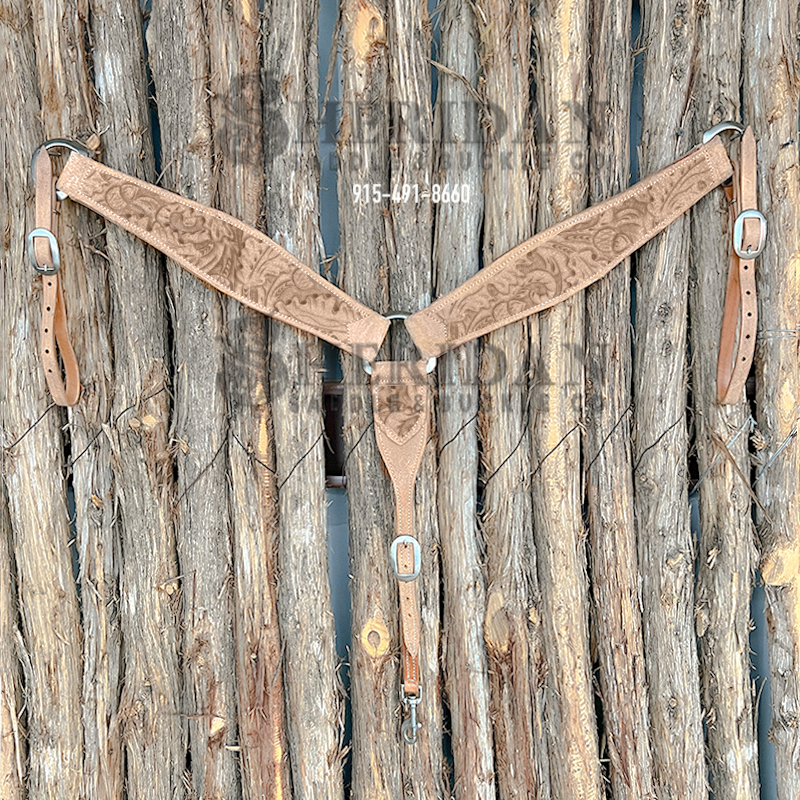 Heavy Duty 3-Piece Breast Collar - Acorn