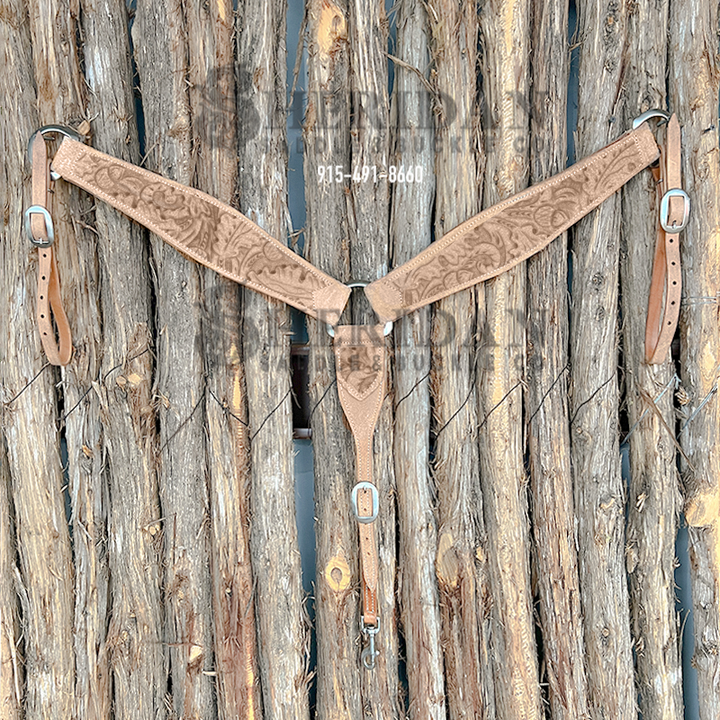 Heavy Duty 3-Piece Breast Collar - Acorn