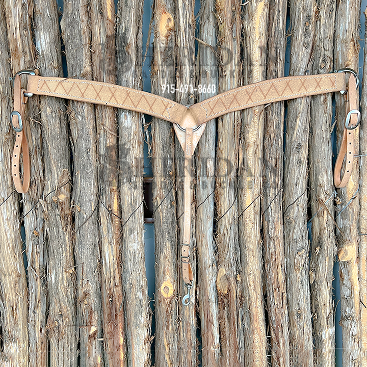 Light Duty 3-Piece Barrel Breast Collar- Diamond