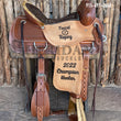 Load image into Gallery viewer, Sheridan Ranch Saddle Basket Chocolate Seat