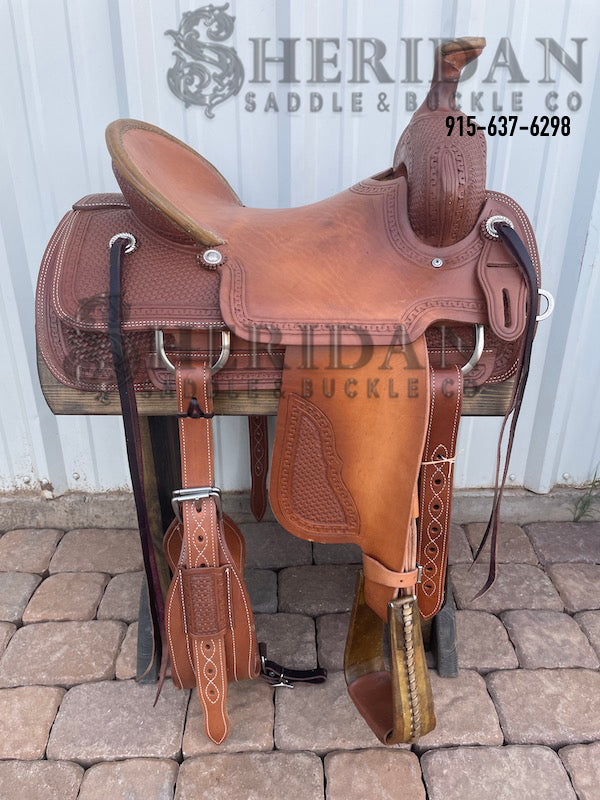 Sheridan Ranch Saddle Smooth Basket