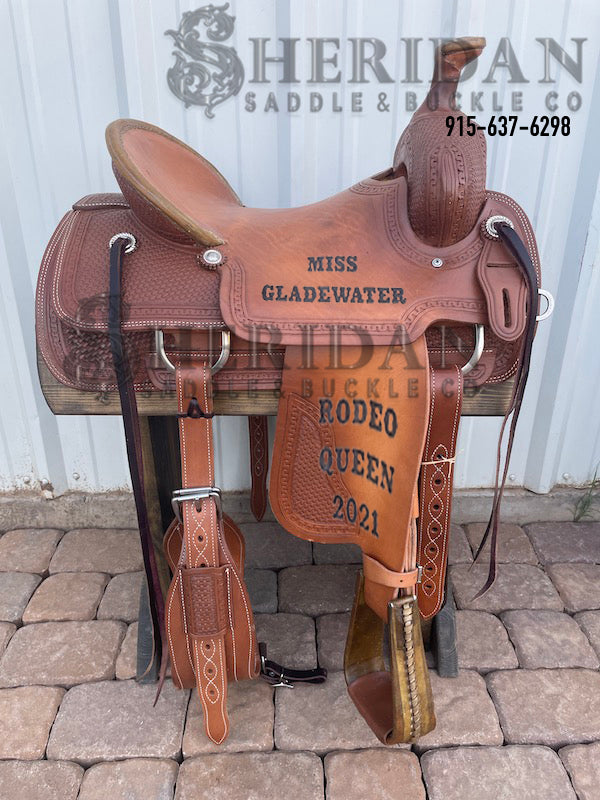 Sheridan Ranch Saddle Smooth Basket