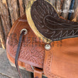 Load image into Gallery viewer, Sheridan Ranch Saddle Smooth Sunflower/Padded Seat