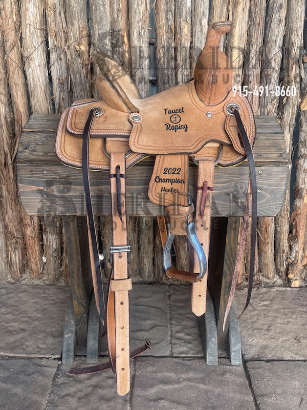 10" Sheridan Youth Ranch Saddle Full RO/Pencil Roll