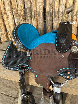 10" Sheridan Youth Barrel Racing Saddle