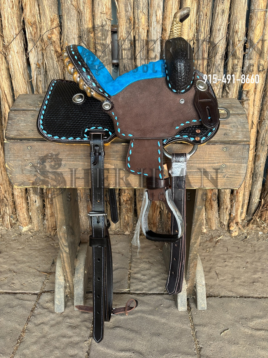 10" Sheridan Youth Barrel Racing Saddle