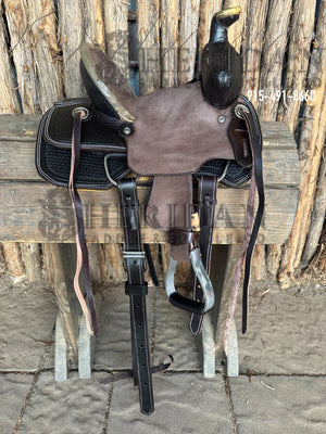 10" Sheridan Youth Ranch Saddle Chocolate