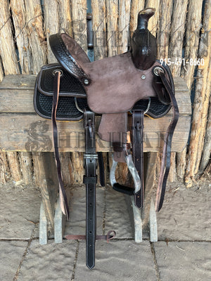 10" Sheridan Youth Ranch Saddle Chocolate