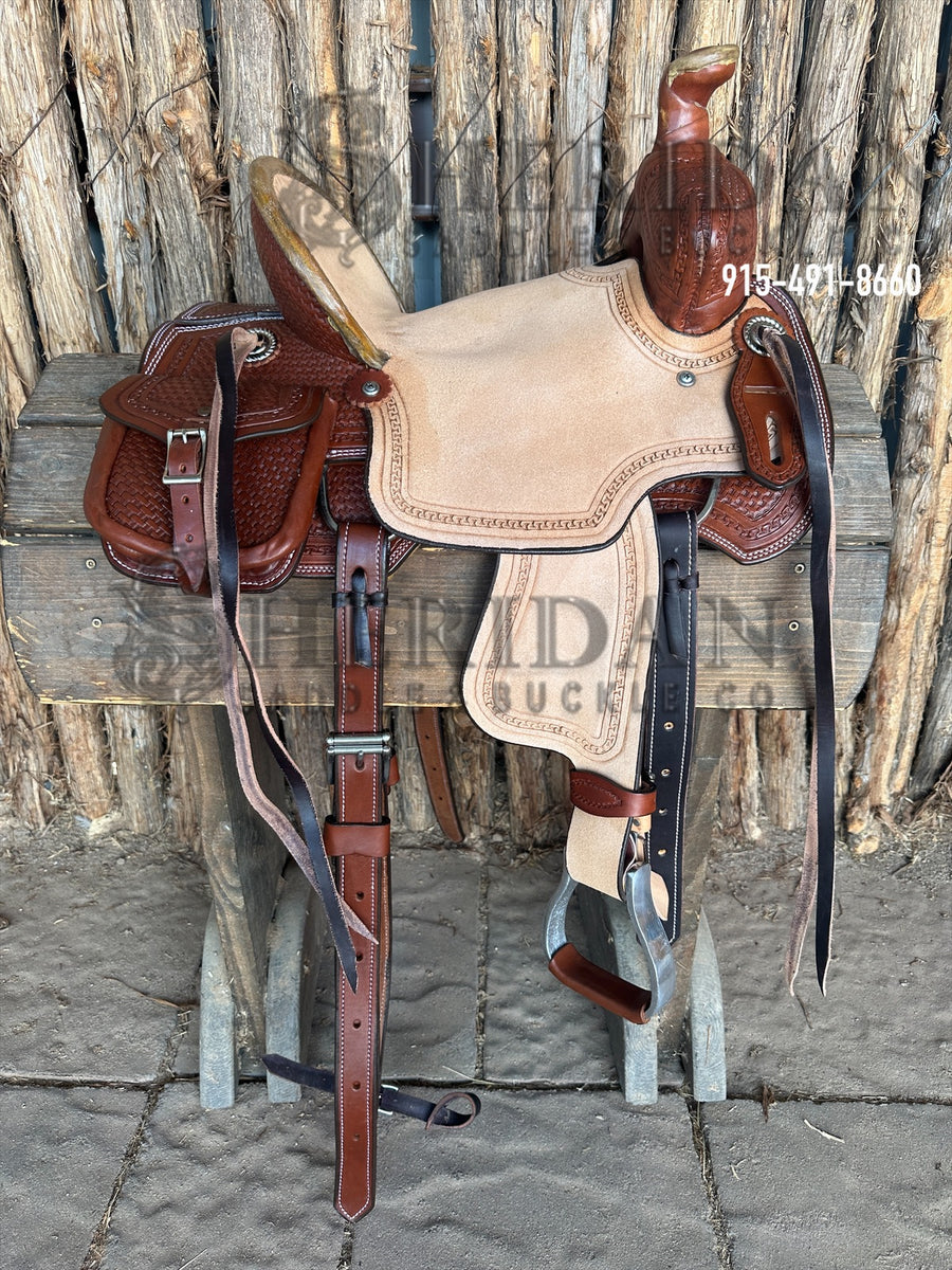 12" Sheridan Youth Ranch Saddle Saddle Bags