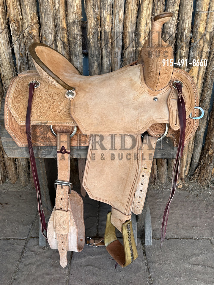 Sheridan Ranch Saddle Tooled Roughout