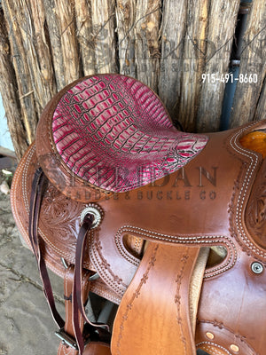 Sheridan Ranch Saddle Strip Down Pink Seat