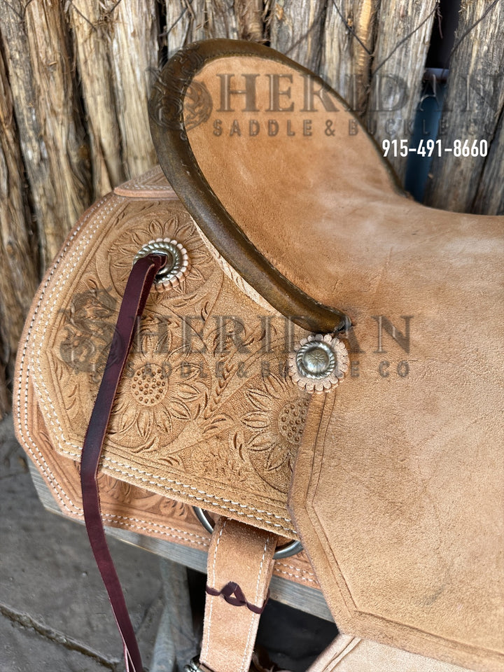 Sheridan Ranch Saddle Tooled Roughout