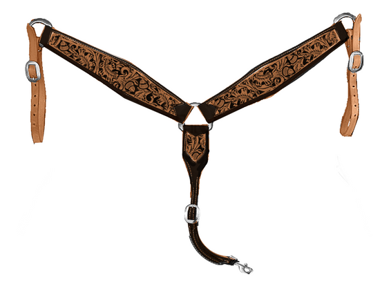 3-Piece Heavy Duty - Standard Smooth Breast Collar