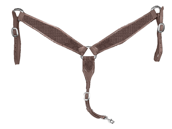 3-Piece Heavy Duty - Chocolate Smooth Breast Collar