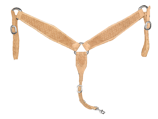 3-Piece Heavy Duty - Standard Roughout Breast Collar