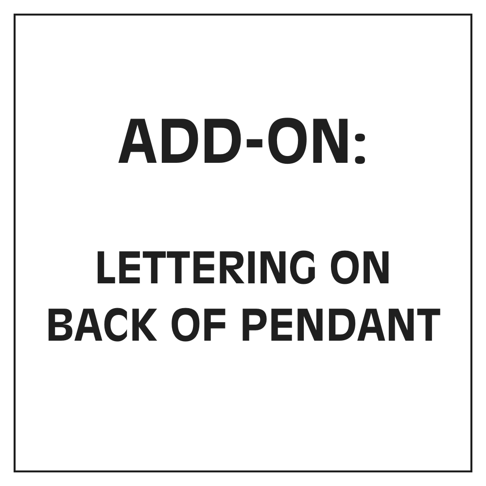 Addon: Back of Pendant