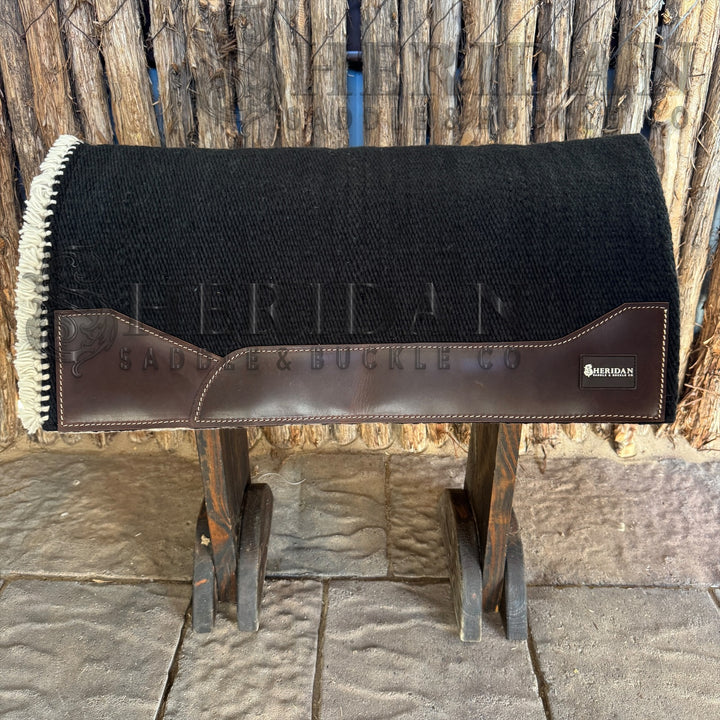 Black Sheridan Soft Wool Blanket