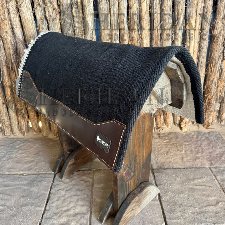 Black Sheridan Soft Wool Blanket
