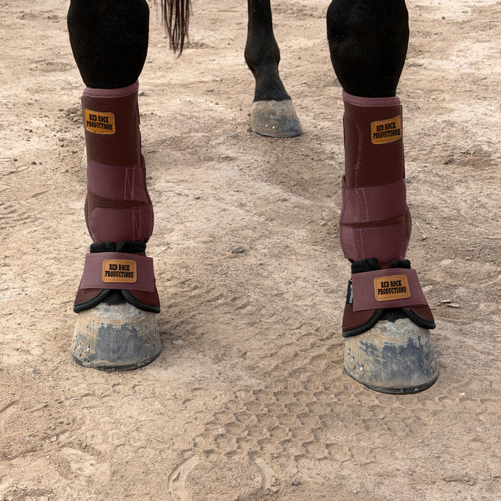 Brown Bell Boots Trophy Medium