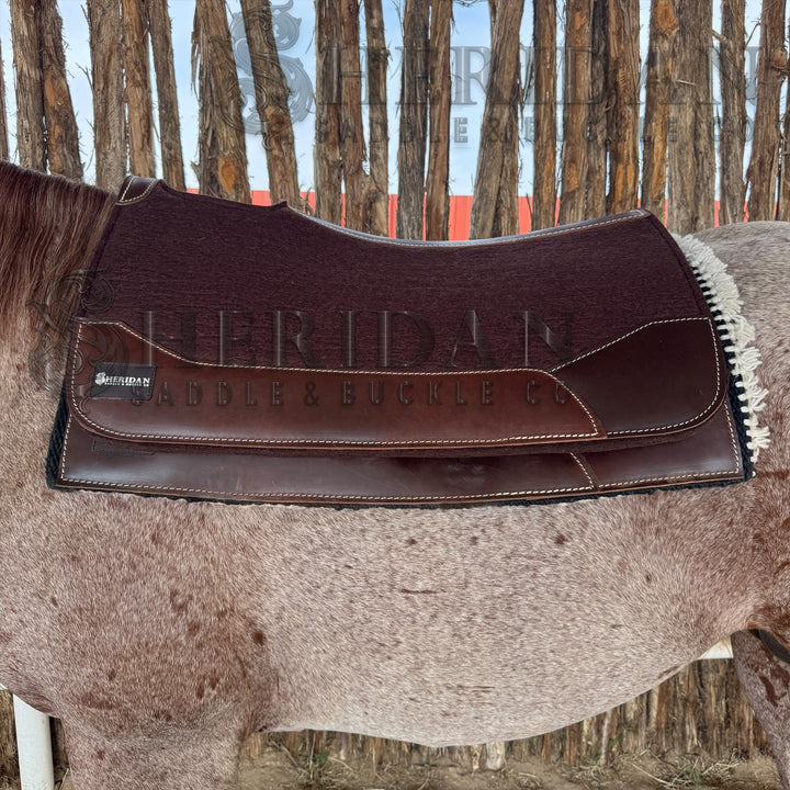 Chocolate Contoured Felt Pad Blanket
