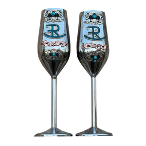 Custom Champagne Flutes