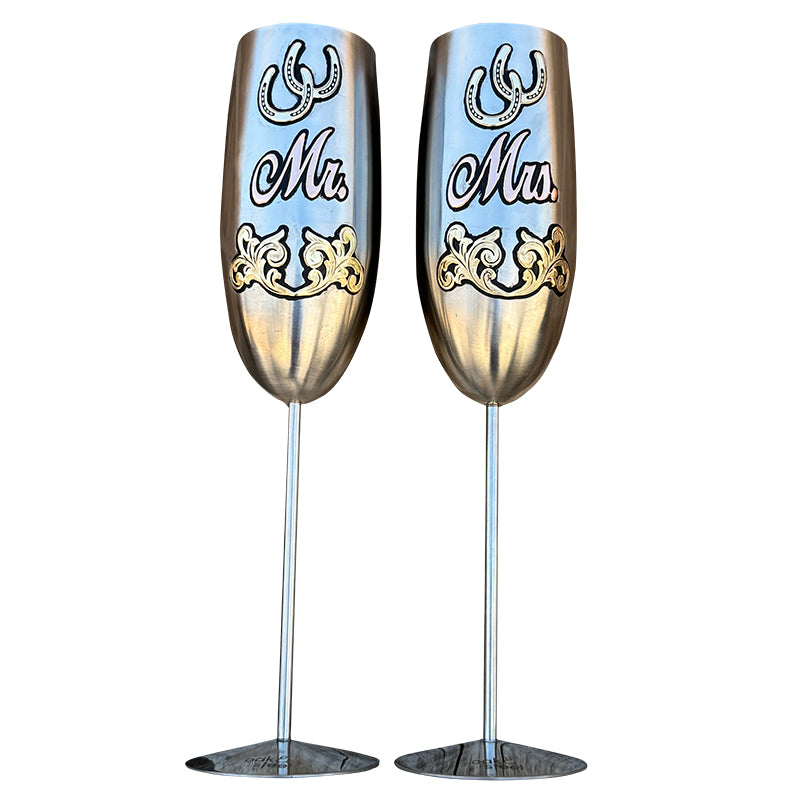 Custom Champagne Flutes