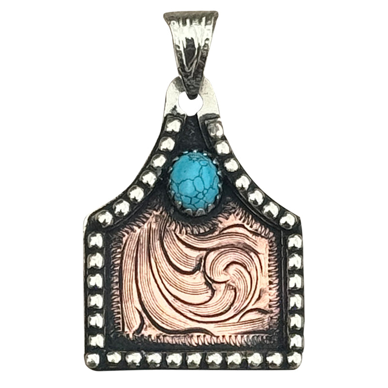 Custom Cowtag Pendant