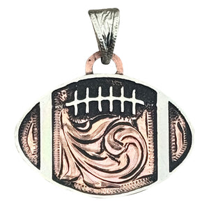 Custom Football Pendant