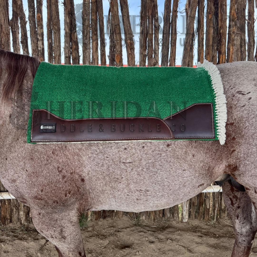 Green Sheridan Soft Wool Blanket