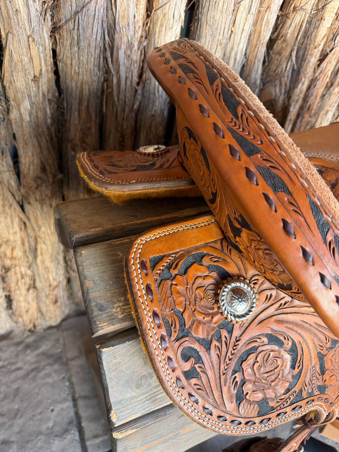 $1,090 - 15" Sheridan Barrel Racing Saddle Spinal Relief