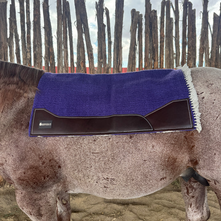 Purple Sheridan Soft Wool Blanket