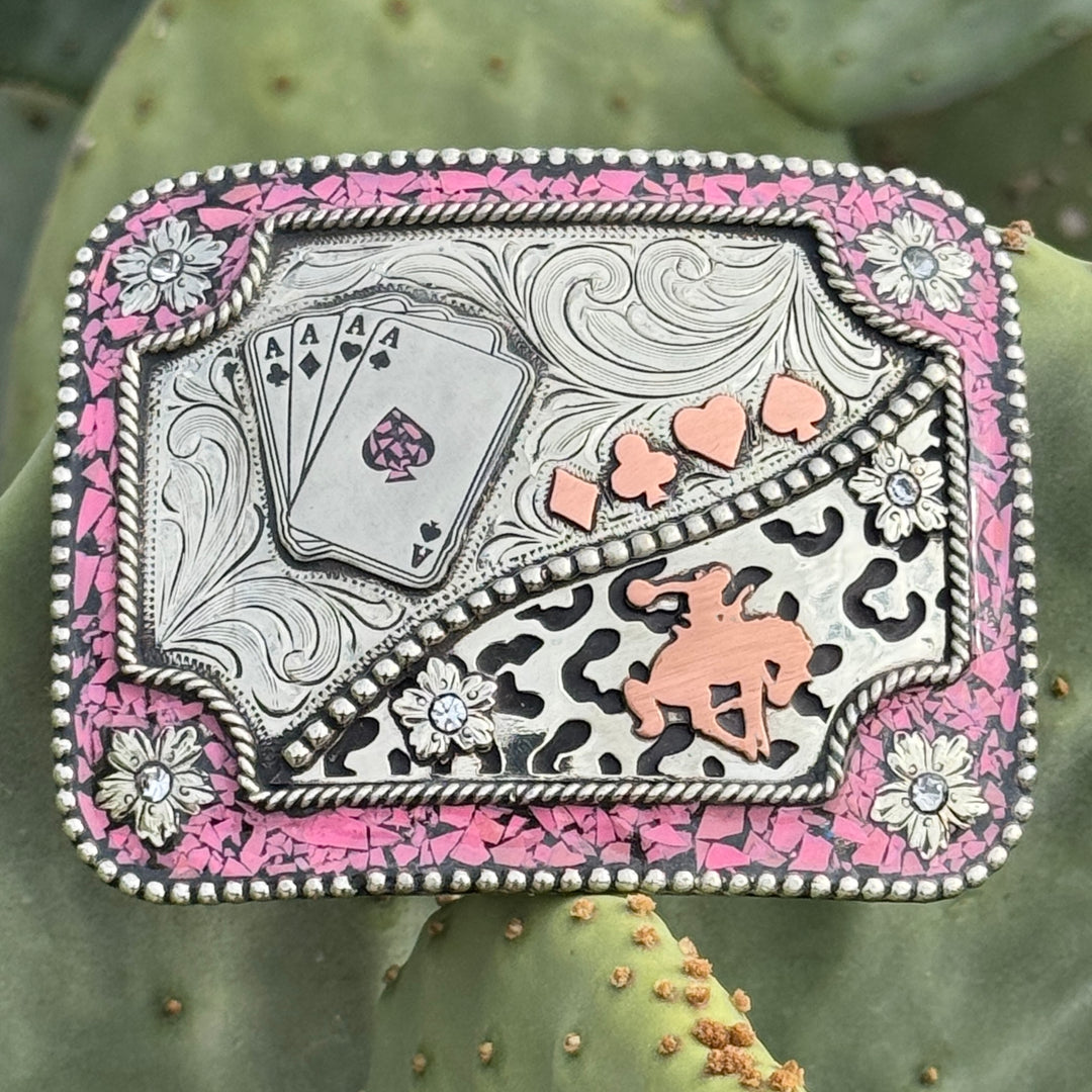 In-Stock Crushed Pink Stones (3.5"x4.5")