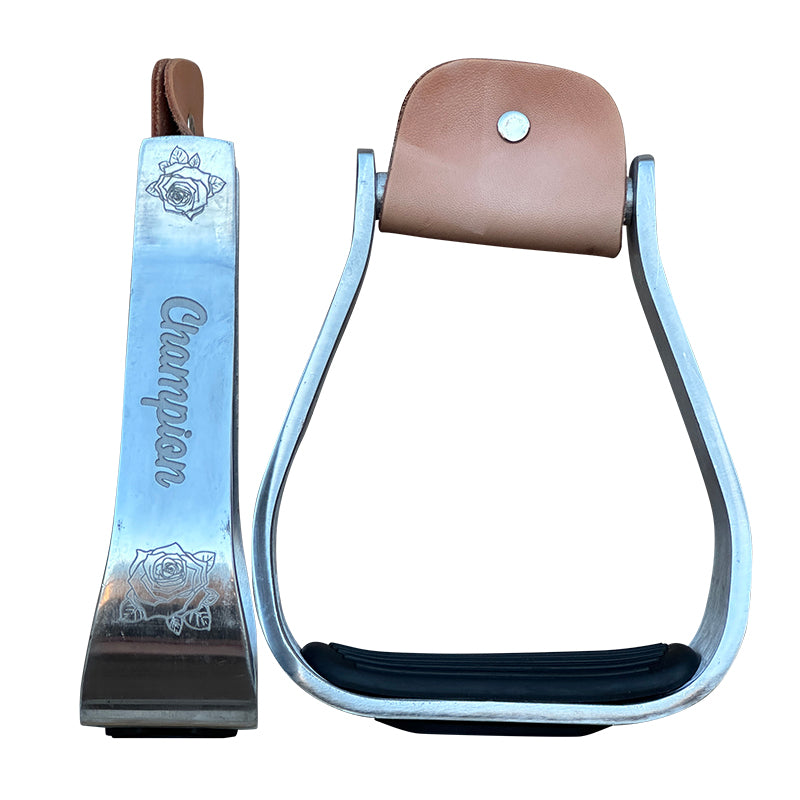 Trophy Barrel Racing Stirrups